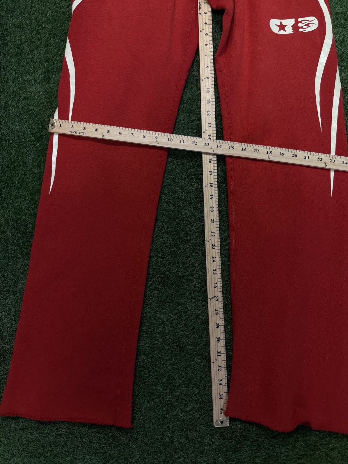 HELLSTAR Hellstar Sweatpants Red White Size XL Brand New Size US 34 / EU 50 - 13 Thumbnail