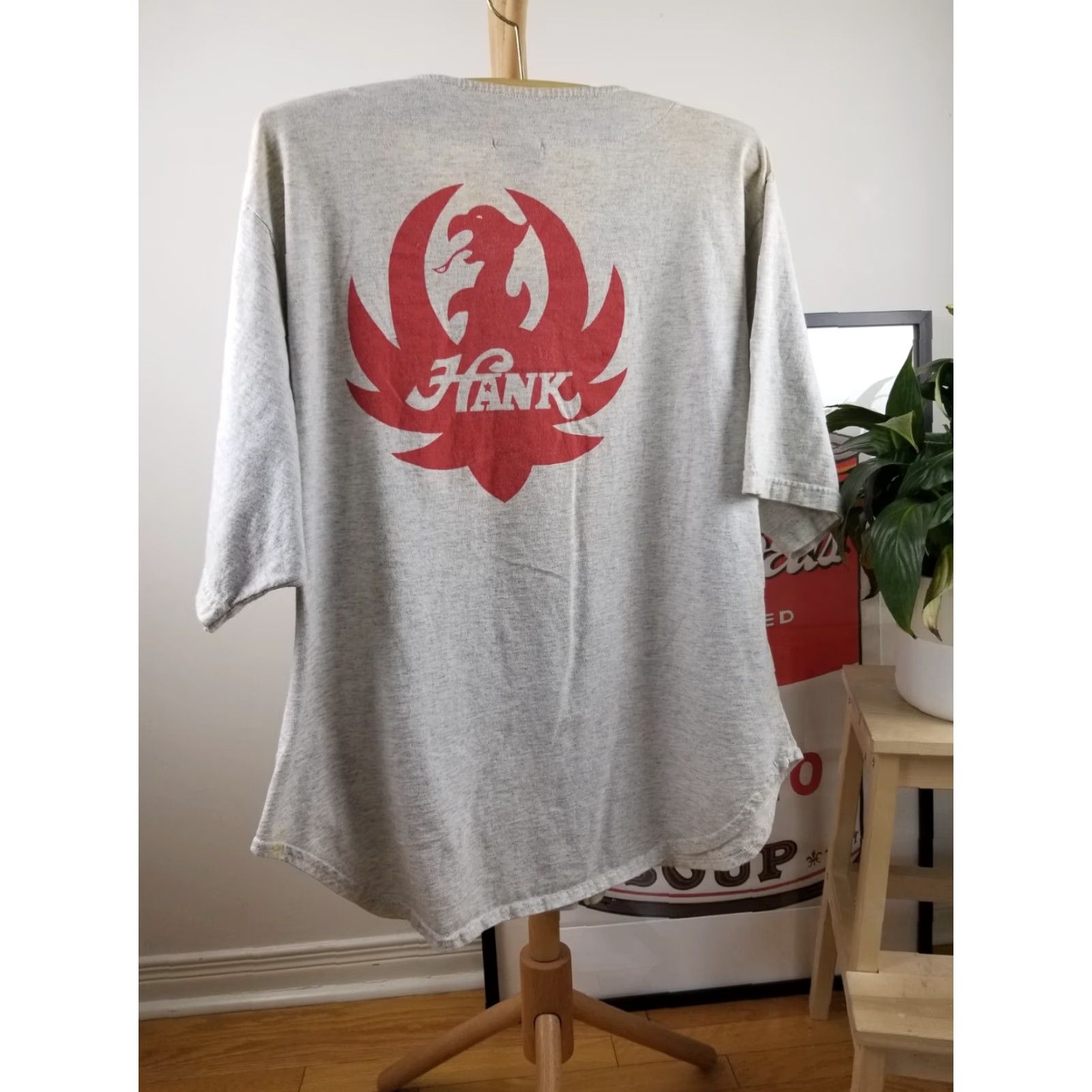 Vintage VINTAGE 90's HAWK WILLIAMS JR. GRAY BASEBALL JERSEY T-SHIRT SZ XLARGE Size US XL / EU 56 / 4 - 2 Thumbnail
