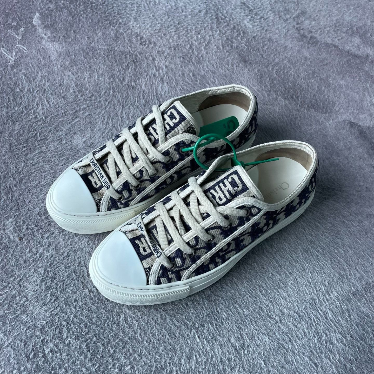 Dior Dior Blue Lowtop Sneakers S Women Size US 6 / IT 36 - 1 Thumbnail