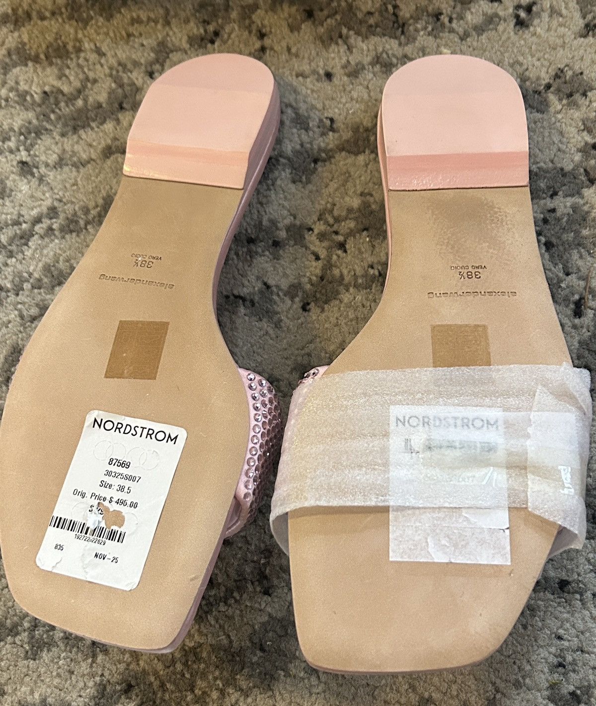 Alexander Wang Alexander Wang VY Crystal Embellished Slide Sandal Size US 8.5 / IT 38.5 - 7 Thumbnail