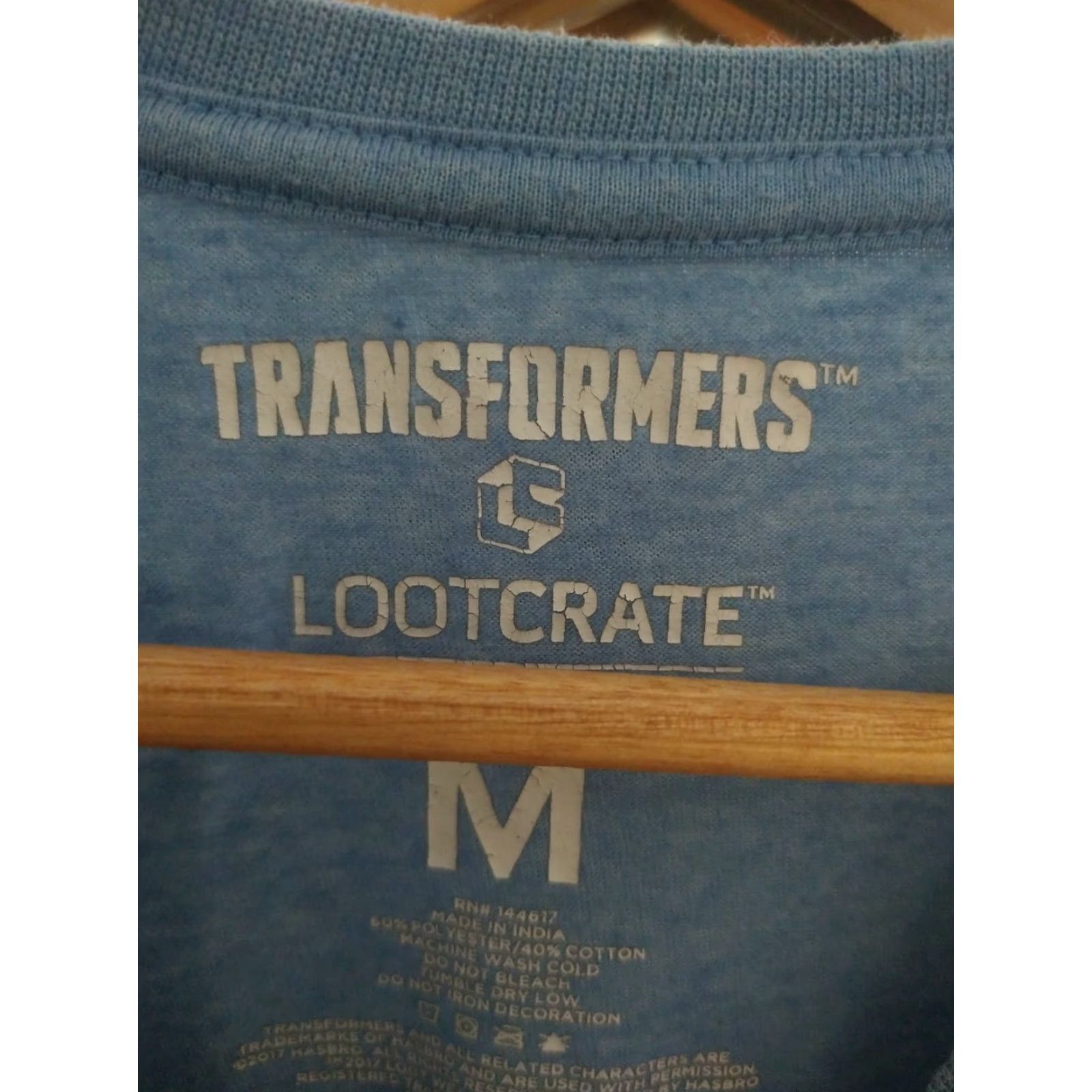 Vintage VINTAGE Loot Crate Transformers T-shirt Men M Nice Fade Blue Size US M / EU 48-50 / 2 - 2 Thumbnail