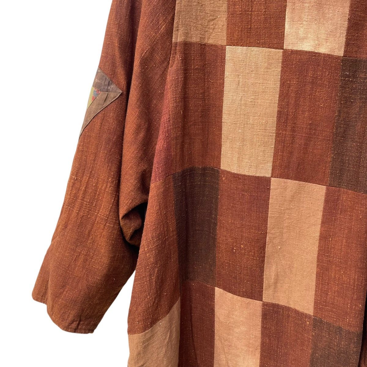 Issey Miyake × Japanese Brand × Vintage Vintage 90s Japanese Brand Patchwork Jacket Size M / US 6-8 / IT 42-44 - 11 Thumbnail
