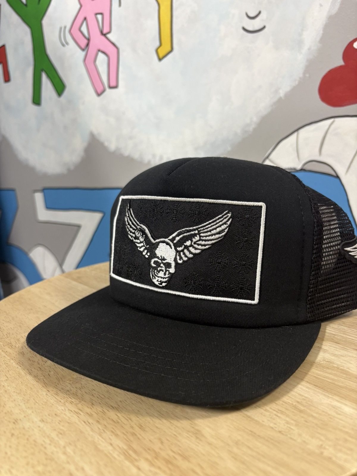 Chrome Hearts Chrome Hearts Foti Yungblood Trucker Hat Size ONE SIZE - 1 Thumbnail