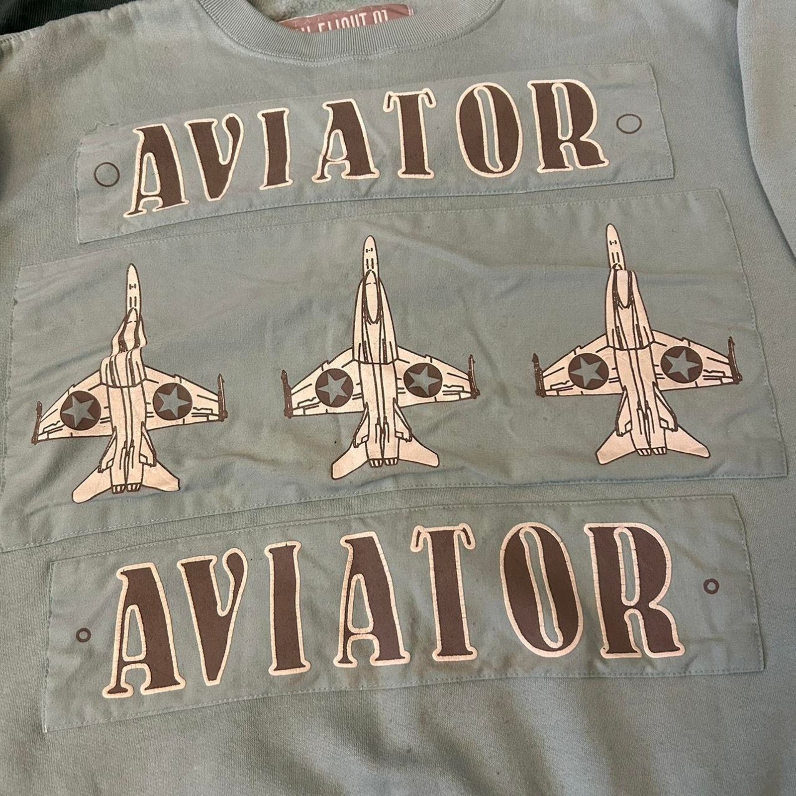 Other 1980s aviator sweatshirt Size US M / EU 48-50 / 2 - 2 Thumbnail