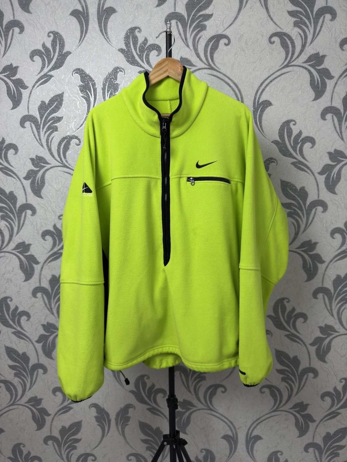 Nike ACG Vintage Nike ACG 1/2 Zip Fleece Polar Pocket Jacket 90s Size US XL / EU 56 / 4 - 17 Thumbnail