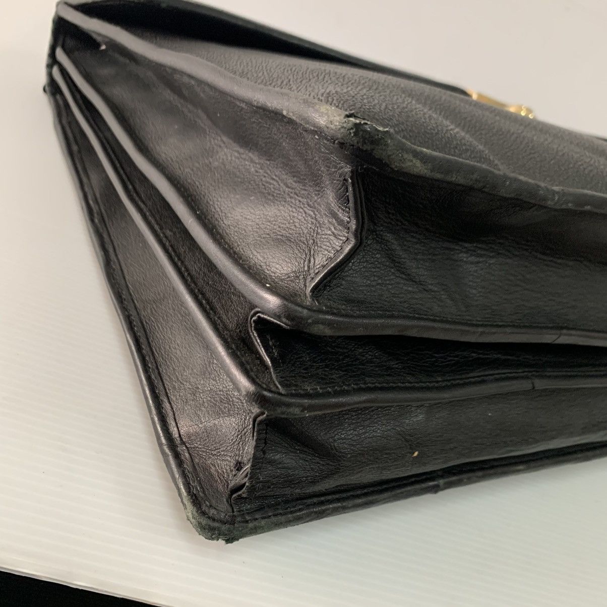 Versace Gianni Versace Leather Briefcase Size ONE SIZE - 9 Thumbnail