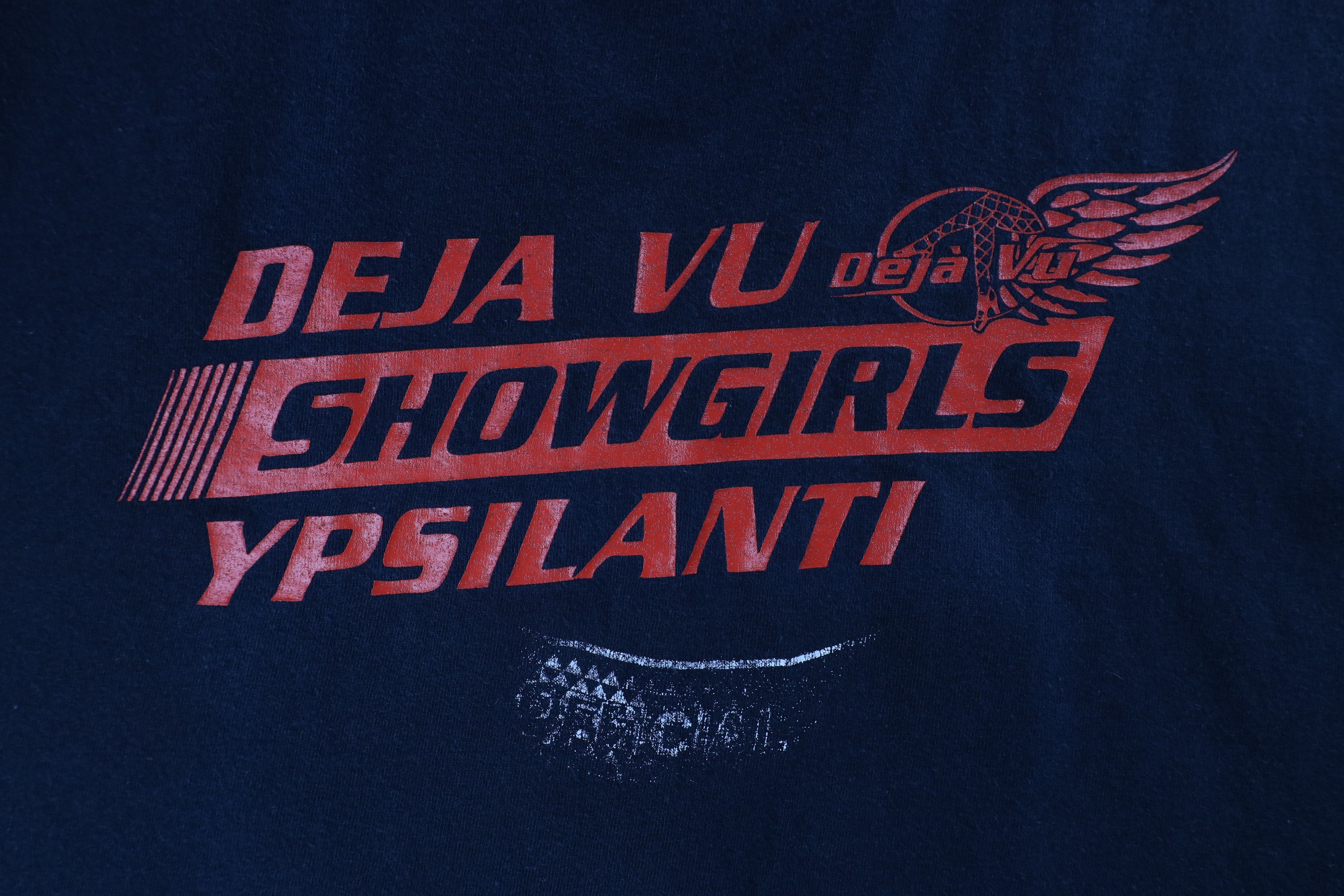 Vintage Vintage Streetwear Out Deja Vu Showgirls Strip Club T-Shirt Size US XL / EU 56 / 4 - 5 Thumbnail