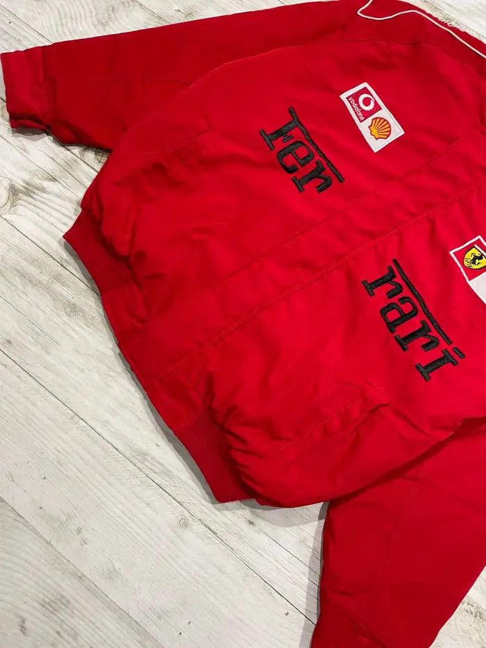 Ferrari Vintage Ferrari Marlboro Racing Jacket F1 Big Logo Size US XL / EU 56 / 4 - 3 Thumbnail