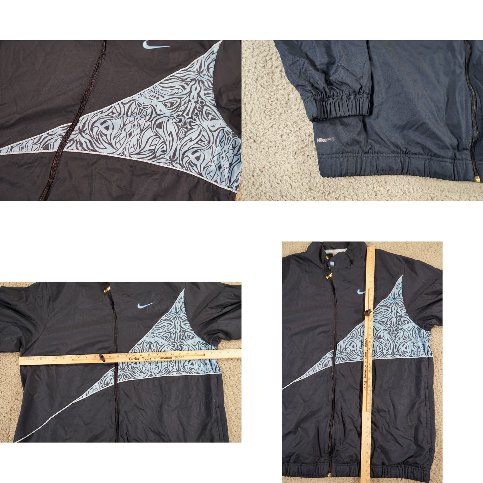 Nike VINTAGE Nike Kobe Bryant Mamba Windbreaker Track Jacket Mens 2XL Blue Lakers HOF Size US XXL / EU 58 / 5 - 8 Thumbnail