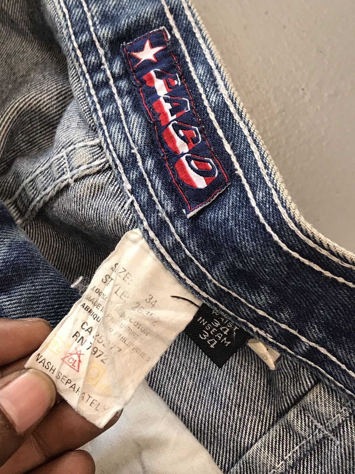 JNCO × Southpole × Vintage Vintage paco jeans baggy fit carpenter denim Size US 32 / EU 48 - 7 Thumbnail