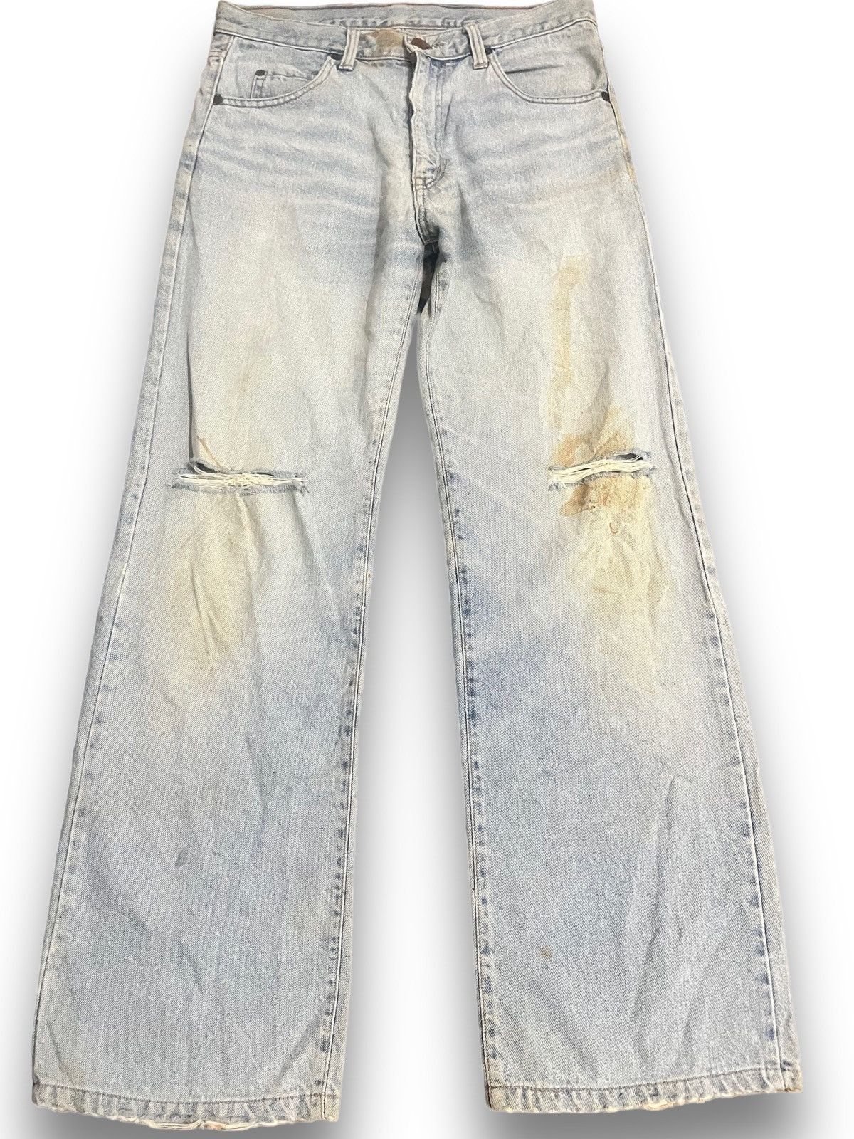 Hysteric Glamour Japanese Brand Distressed Denim Size US 31 - 1 Thumbnail