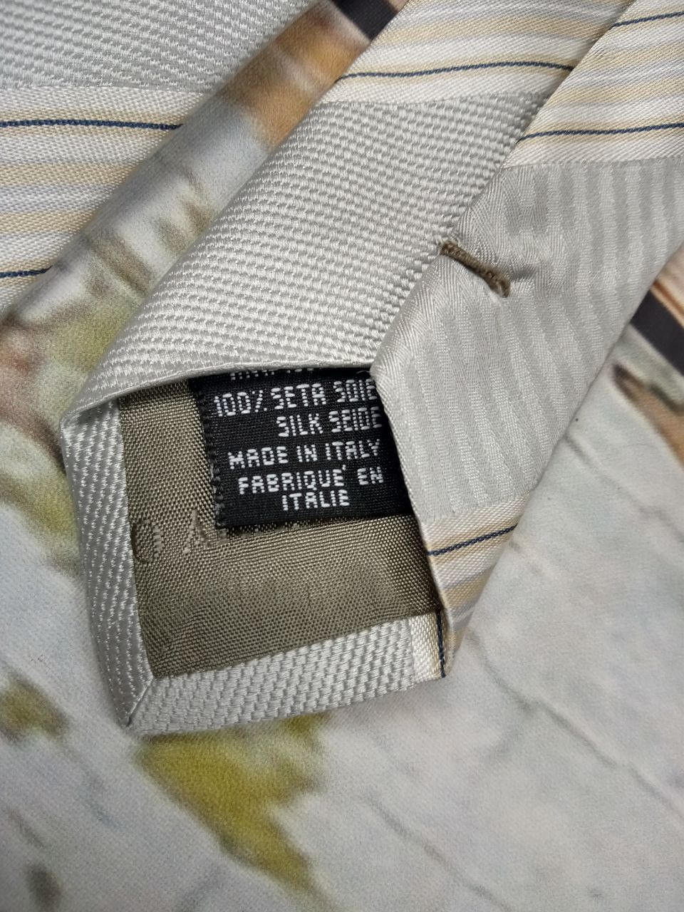Giorgio Armani Giorgio Armani Silk Tie Made in Italy Size ONE SIZE - 4 Thumbnail