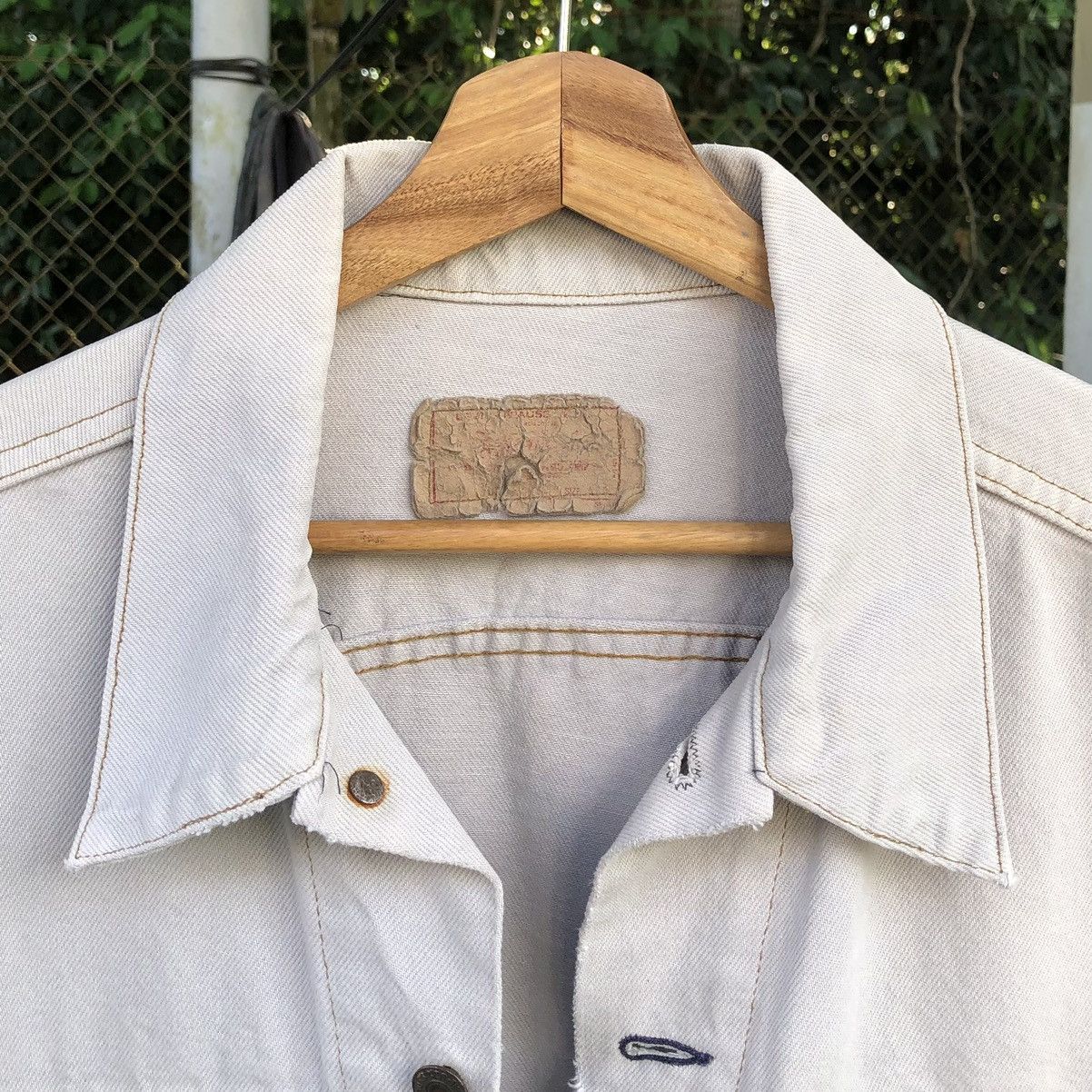 Levi's Vintage Clothing Vintage 1970s Levi's Denim Trucker Jacket Made in U. S. A 🇺🇸 Size US L / EU 52-54 / 3 - 20 Thumbnail