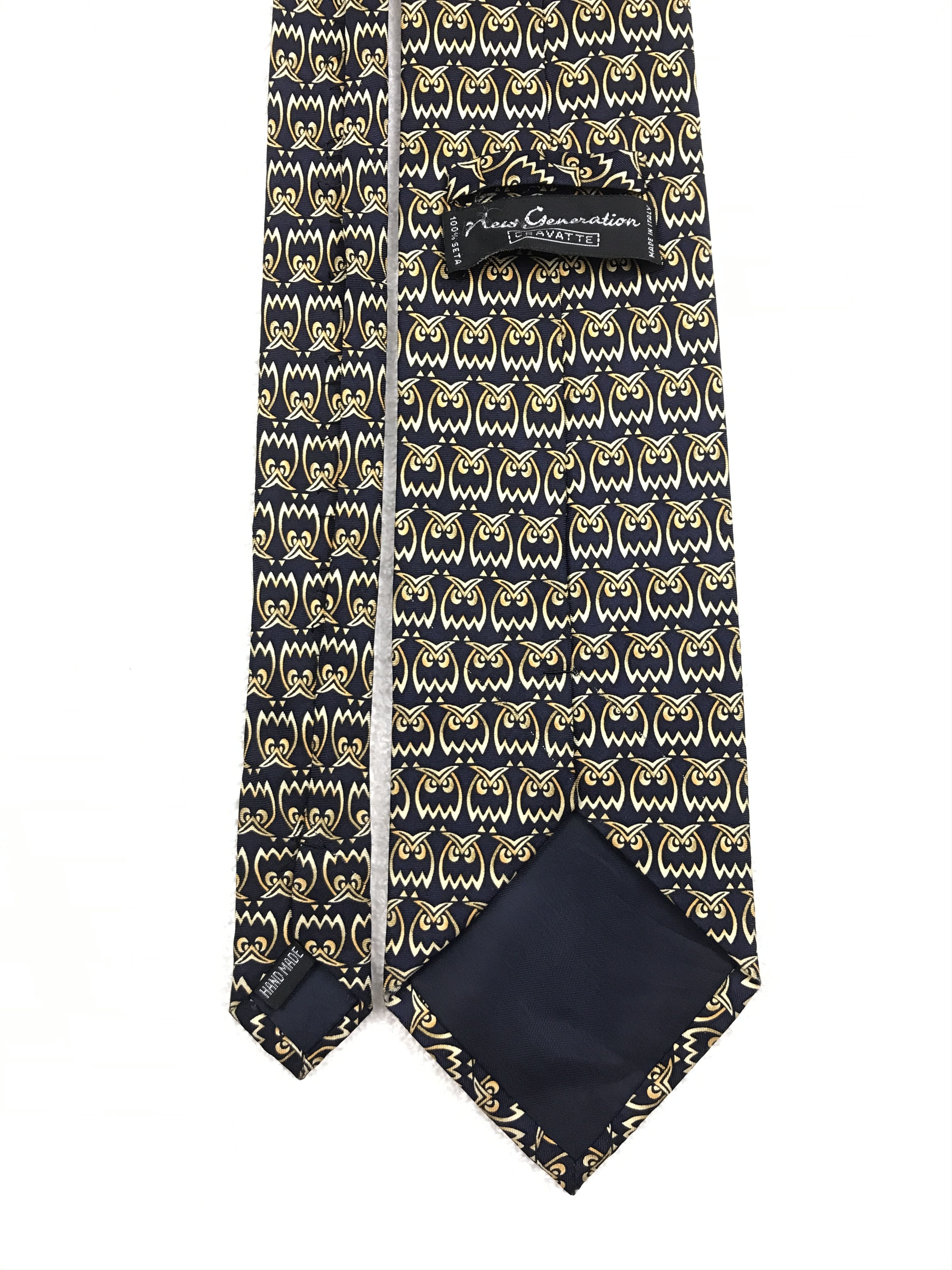 Designer × Vintage Vintage New Generation Silk Necktie Size ONE SIZE - 4 Thumbnail