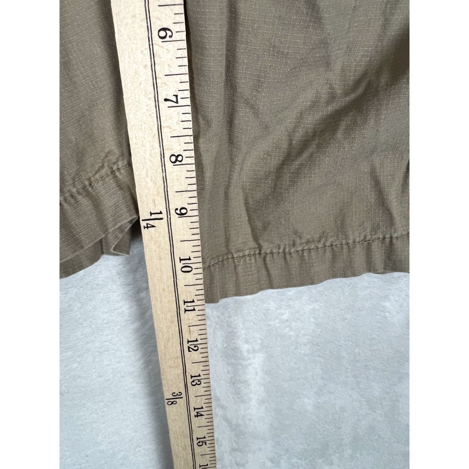 Lee Lee Cargo Ripstop Shorts Mens 42 Brown Khaki Cargo Pocket Cotton Lee Regular Size US 42 / EU 58 - 4 Thumbnail