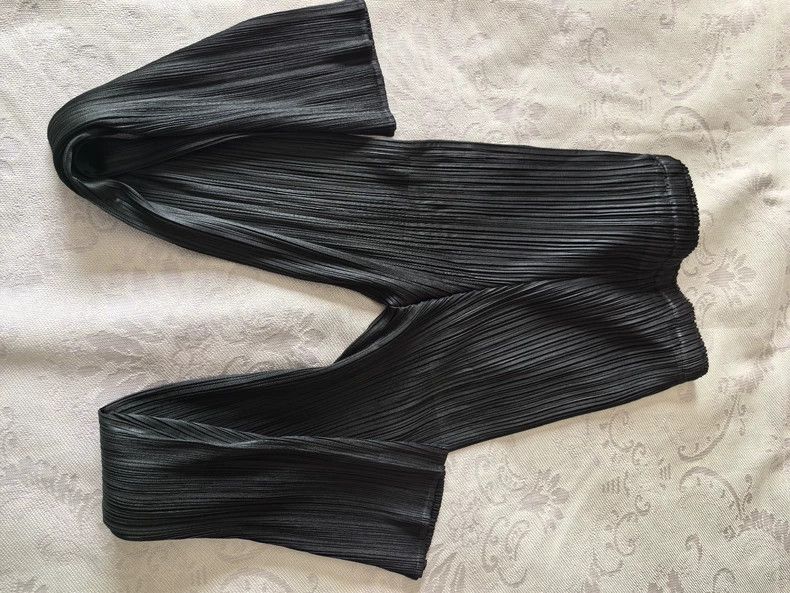 Issey Miyake Issey Miyake size:2 Classic black trousers Size 36" / US 14 / IT 50 - 5 Thumbnail
