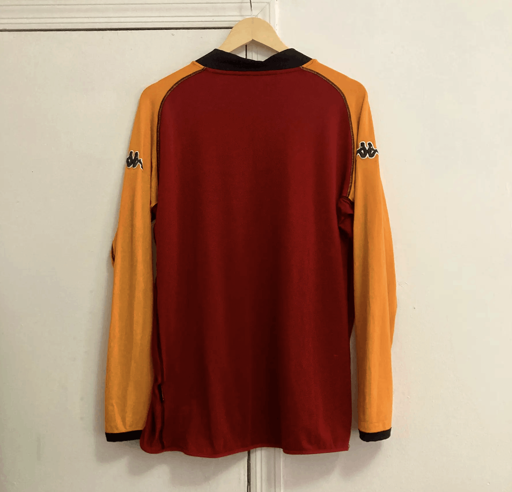 Kappa Rare Roma 02/03 Vintage Kappa Long Sleeve Jersey XXXL Size US L / EU 52-54 / 3 - 5 Thumbnail