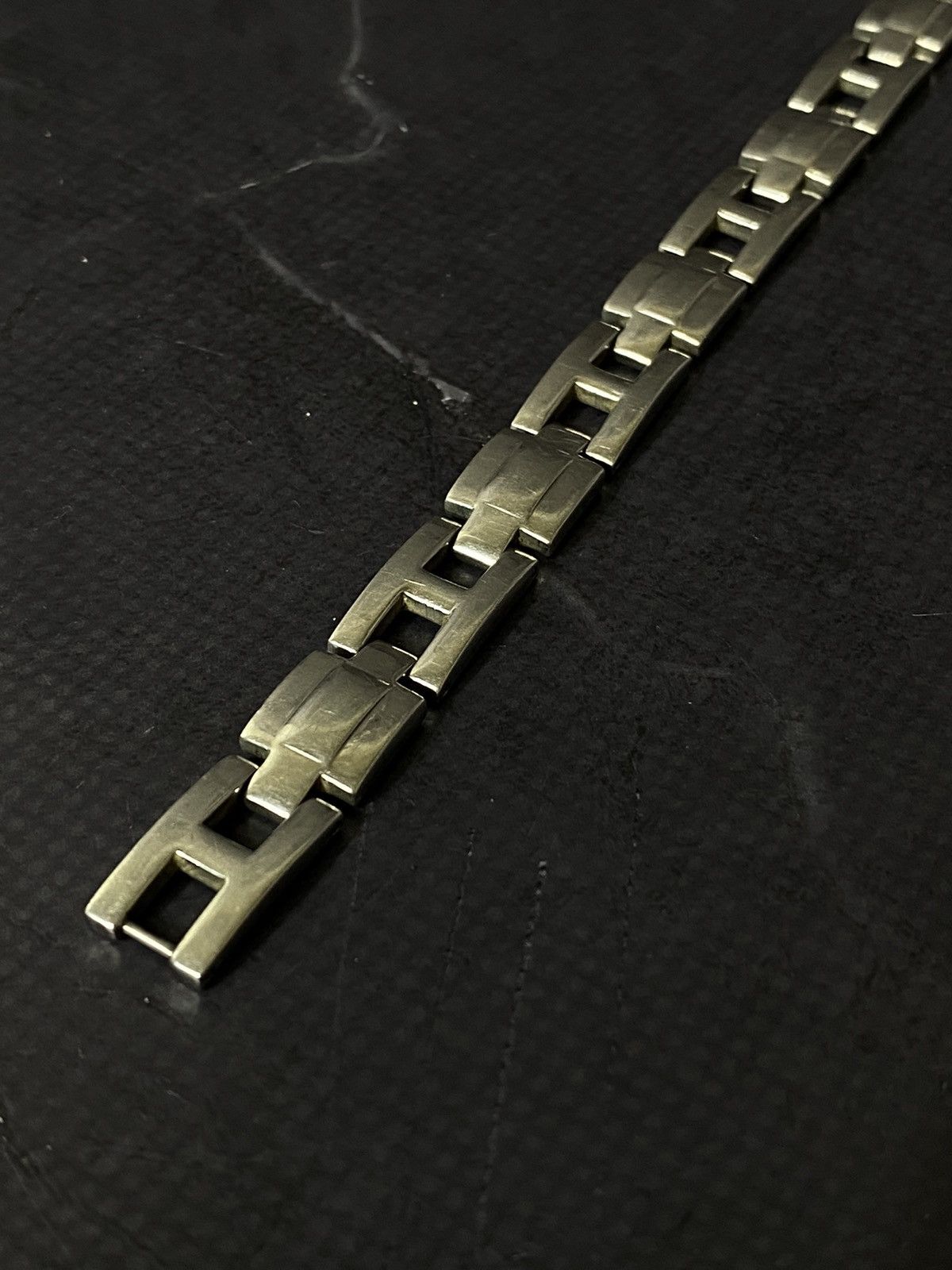 Japanese Brand Silver-Tone Chain Bracelet Size ONE SIZE - 4 Thumbnail