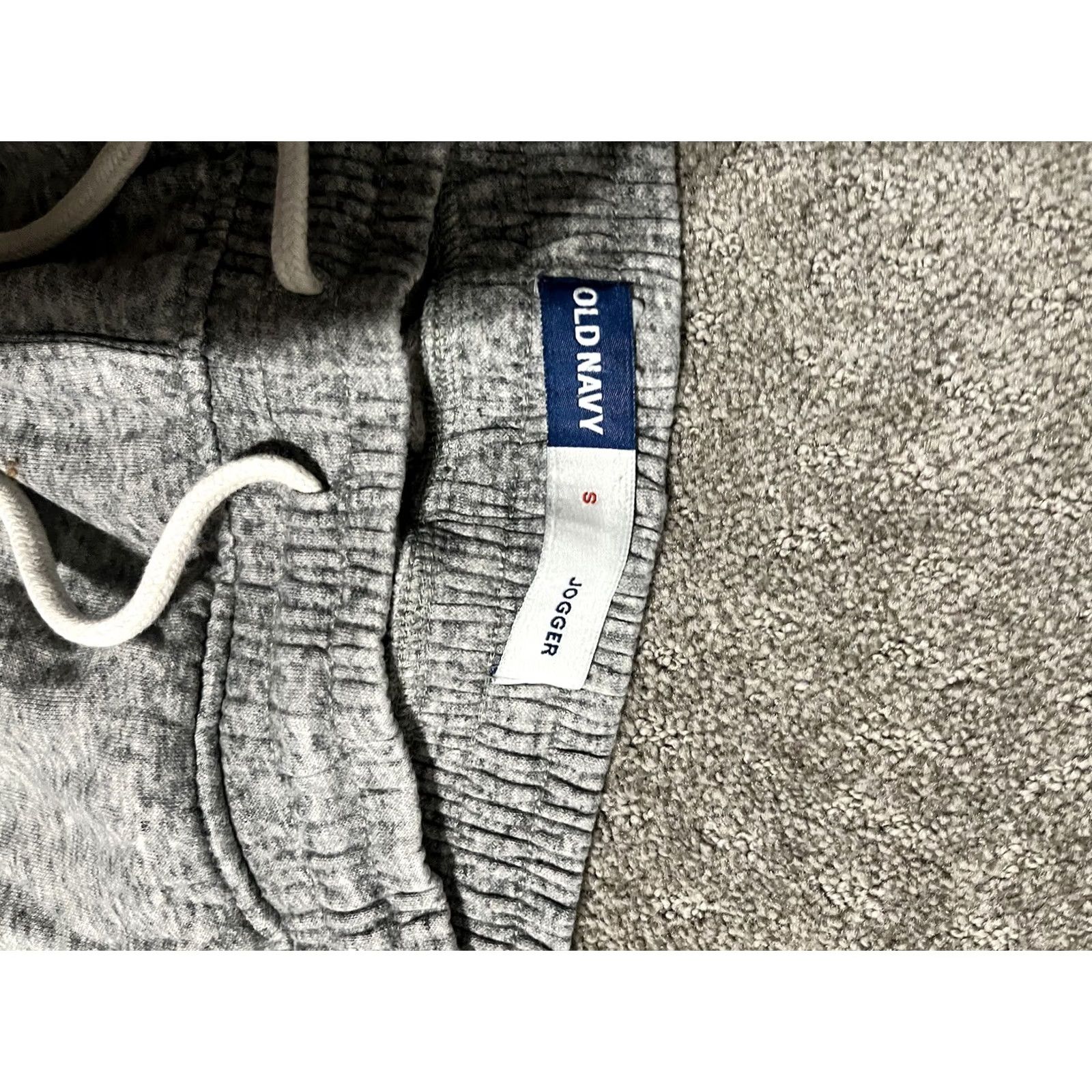 Old Navy Old Navy Pants Mens S Gray Jogger Size Drawstring Sweatpants Casual Athleisure Size US 29 - 4 Thumbnail