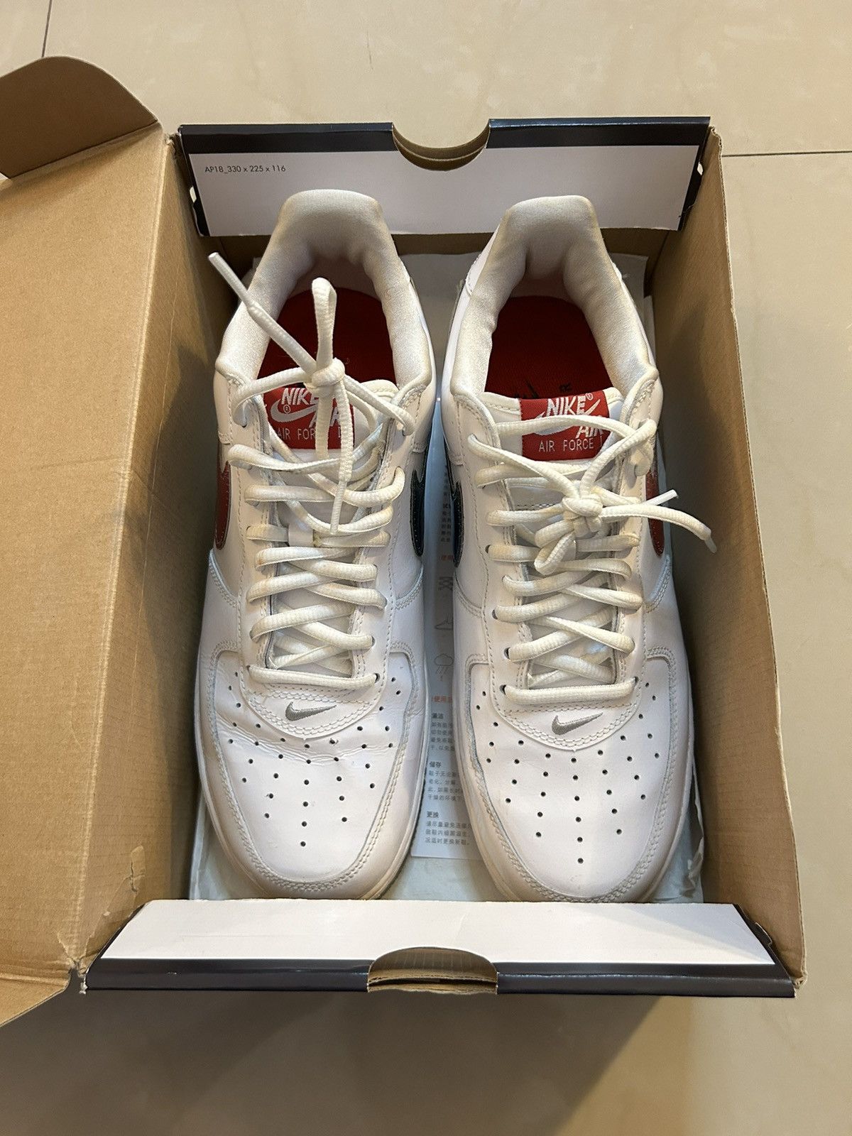 Nike Nike Air Force 1 Taiwan 2018 Size US 9.5 / EU 42-43 - 4 Thumbnail