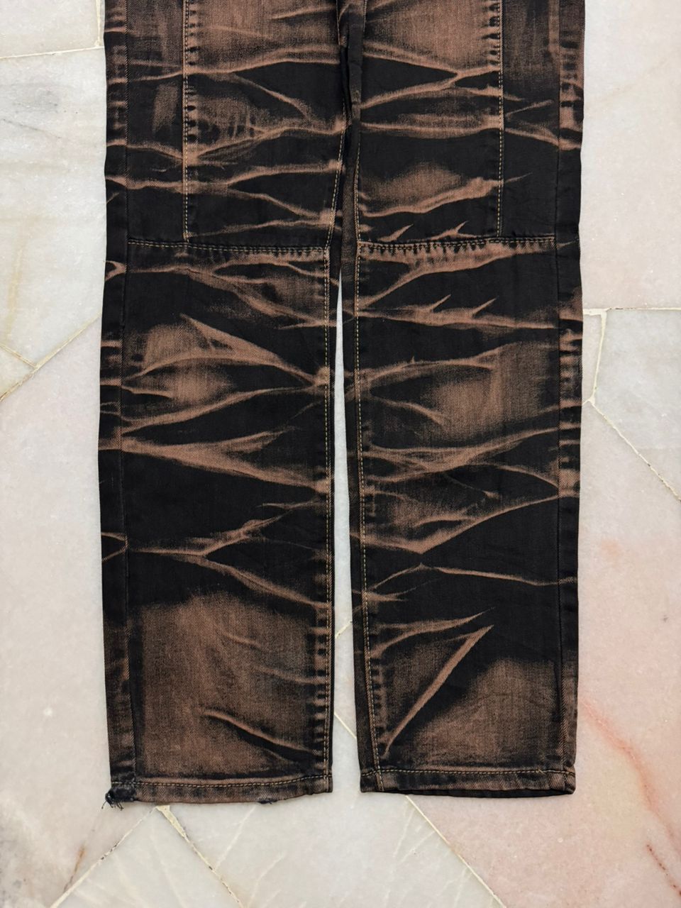 Tornado Mart 💥Insane💥Tornado Mart Style Jeans Whisker Smoke By Japanese Size US 30 / EU 46 - 8 Thumbnail