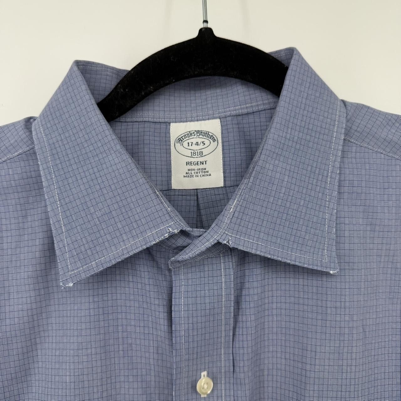 Brooks Brothers Regent Dress Shirts Lot of 3 Blue 17 4/5