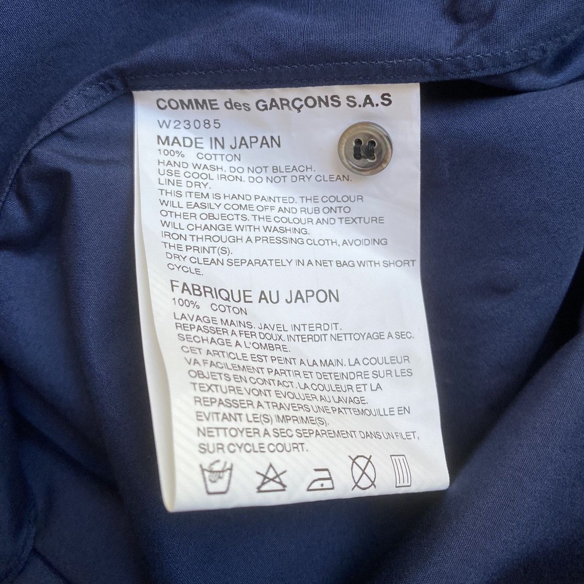 Comme des Garcons SHIRT Comme Des Garcons Oversize Shirt Color Splash Size US XS / EU 42 / 0 - 5 Thumbnail