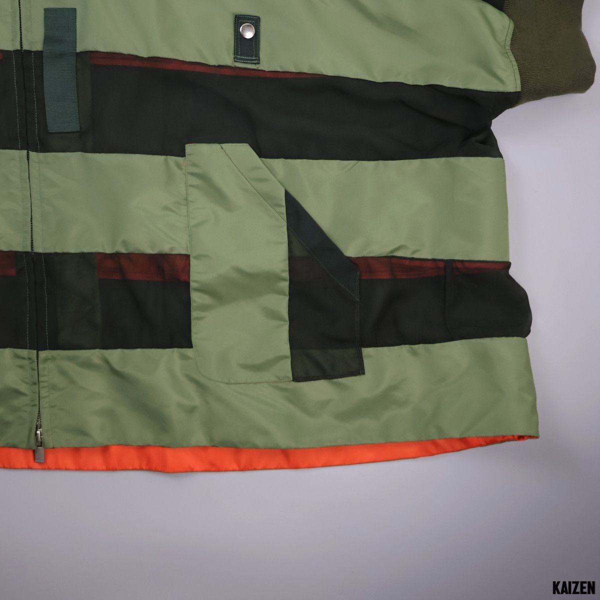 Sacai SACAI - DOCKING BORDER BLOUSON - SPRING '21 Size M / US 6-8 / IT 42-44 - 8 Thumbnail