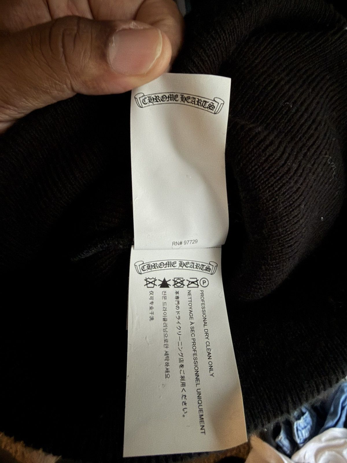 Chrome Hearts Chrome heart beanie Size ONE SIZE - 4 Thumbnail
