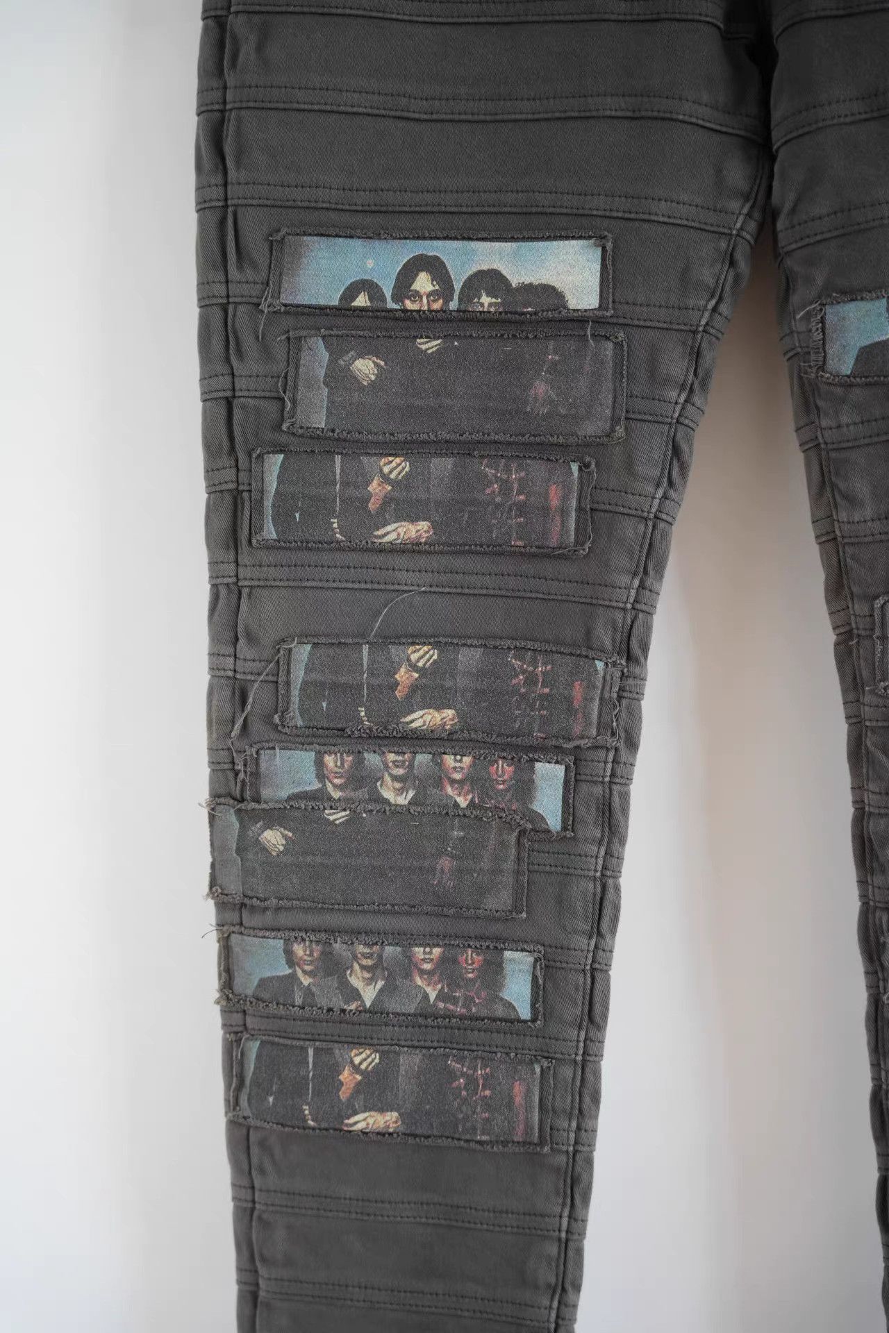 Undercover Undercover 15ss Patchwork Multi-Layer Jeans K4 Size US 35 - 3 Thumbnail