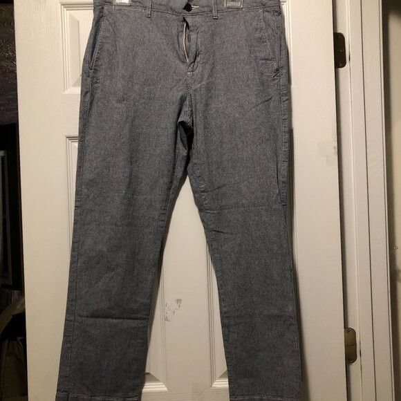 J.Crew J.crew men's blue 98%cotton casual pants size: 33/30 Size US 33 - 1 Thumbnail