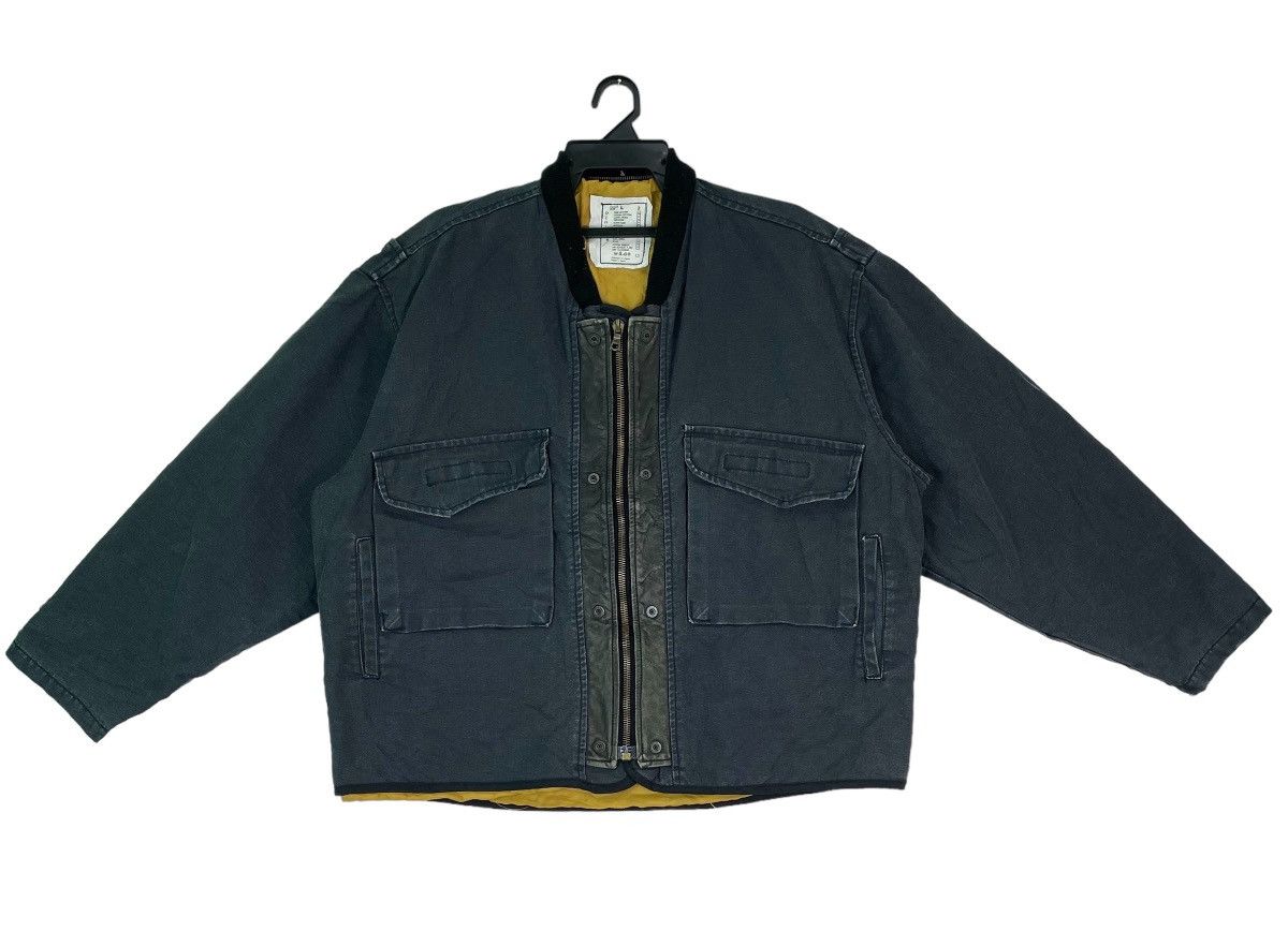 Denime × Japanese Brand Vtg 90s DENIME duck canvas detroit workwear jacket Size US M / EU 48-50 / 2 - 1 Thumbnail