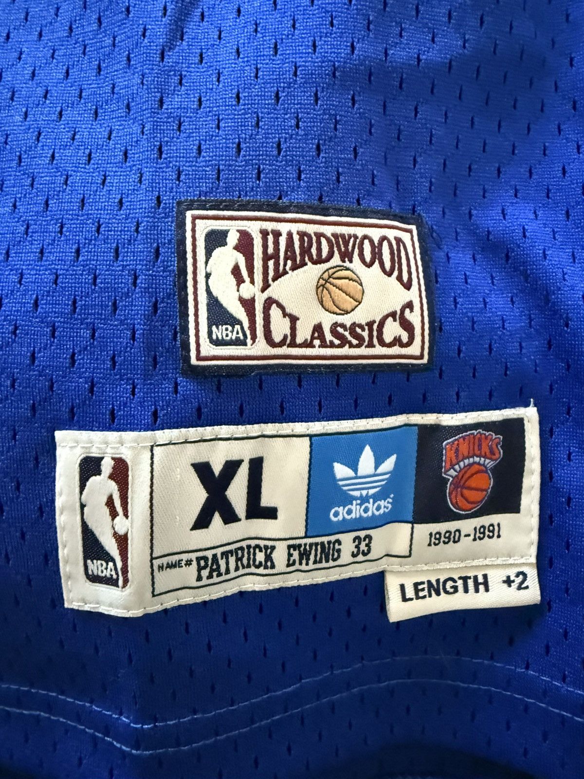 Adidas Patrick Ewing Knicks Youth XL Jersey Size US XL / EU 56 / 4 - 4 Thumbnail