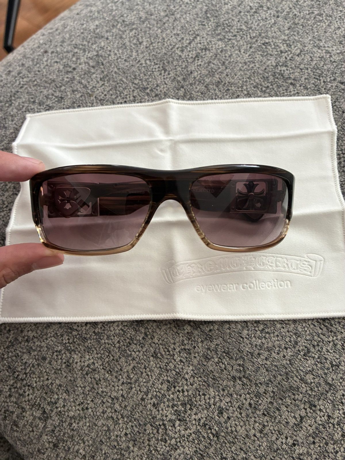 Chrome Hearts Chrome Heart Rejected Sunglasses Size ONE SIZE - 1 Thumbnail
