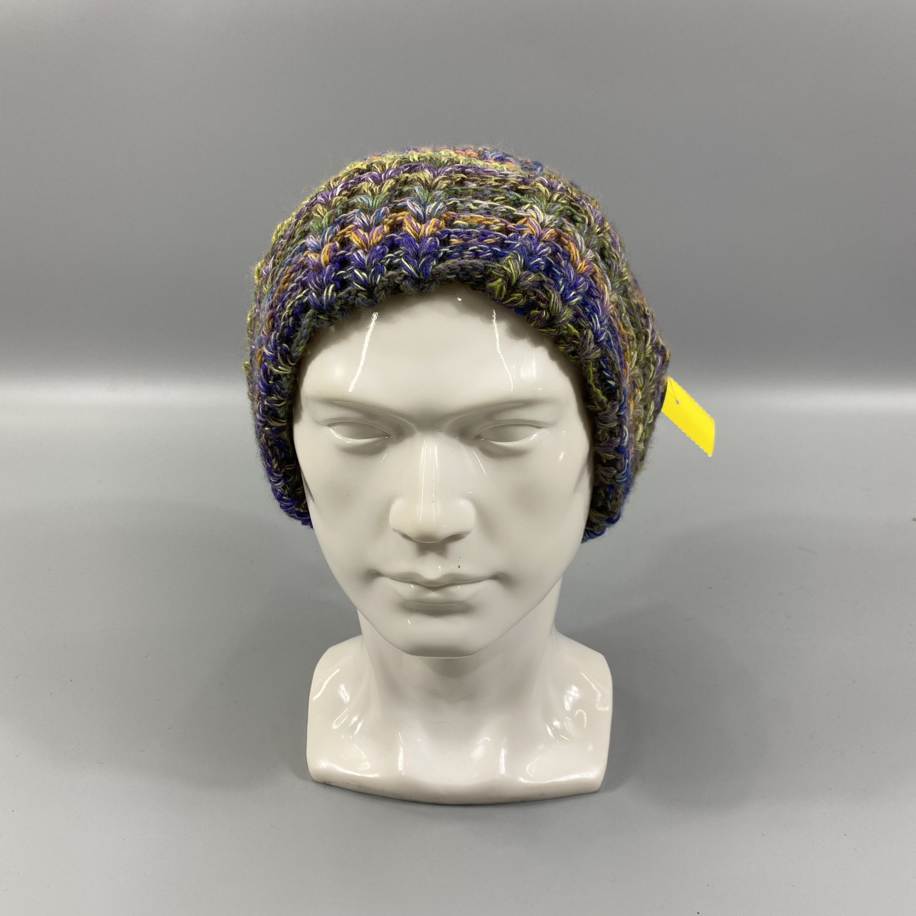 Japanese Brand Multicolor Knit Snow Cap Beanie Hat -BN1159 Size ONE SIZE - 2 Thumbnail