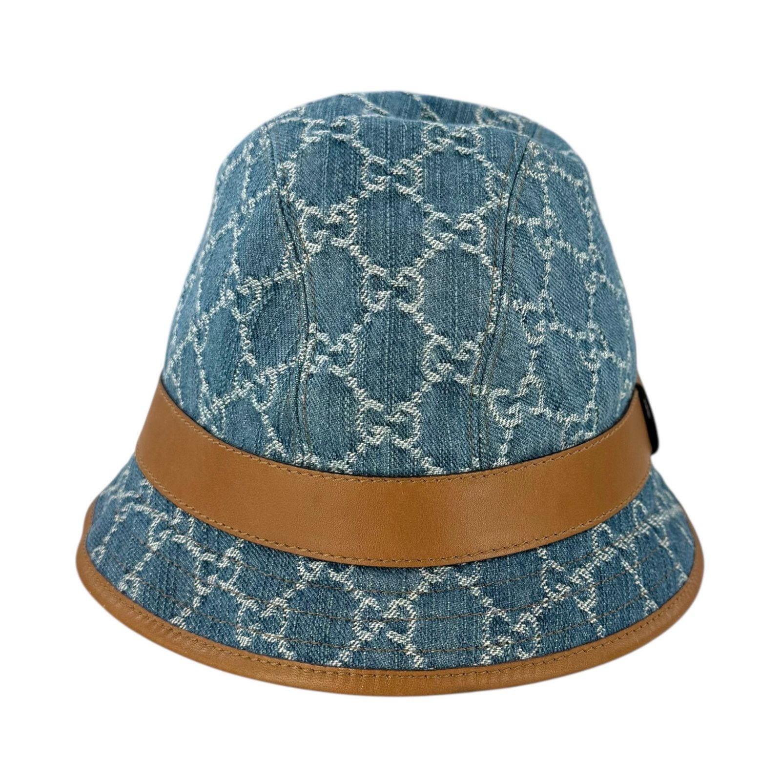 Gucci Gucci Monogram Denim Hat Size ONE SIZE - 1 Thumbnail