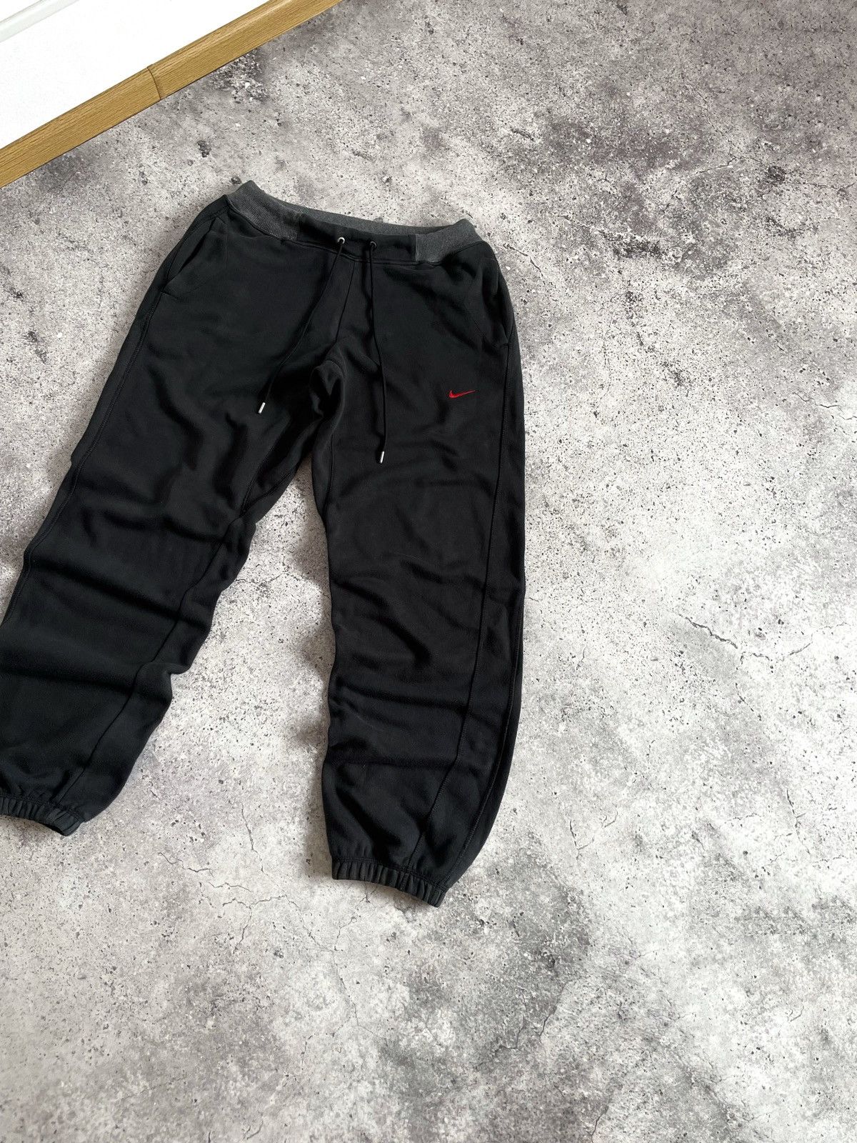 Nike Vintage Nike Mini Swoosh Sweatpants Size US 32 / EU 48 - 3 Thumbnail
