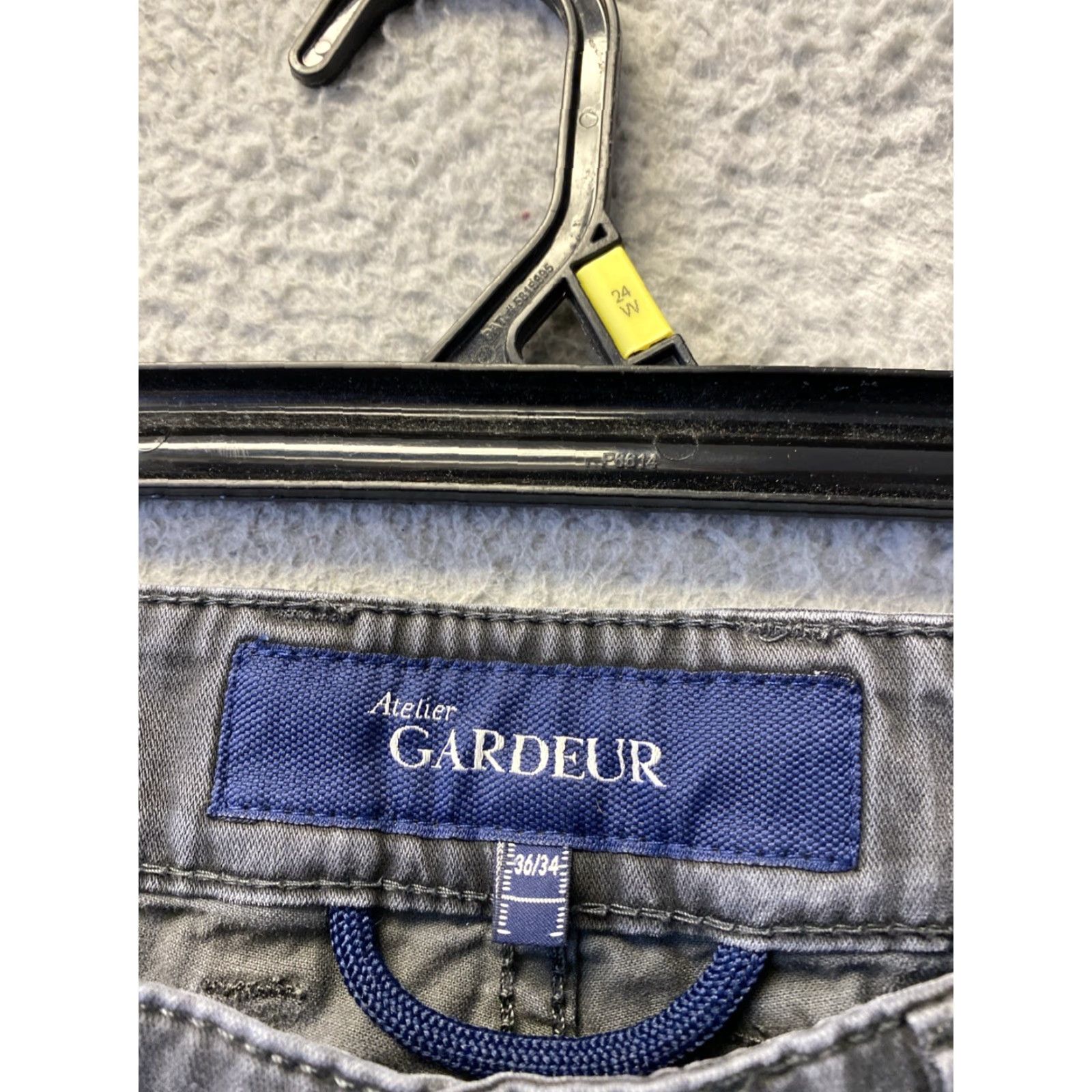Vintage Atelier Gardeur Navio Pants Men’s 36x34 Gray Regular Straight /0386 Size US 36 / EU 52 - 3 Thumbnail