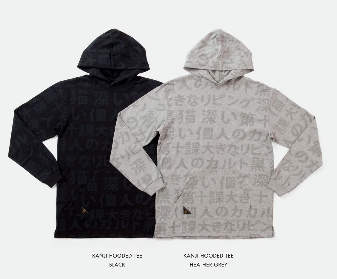 10 Deep 10Deep Kanji Hooded Tee Size US XL / EU 56 / 4 - 6 Thumbnail
