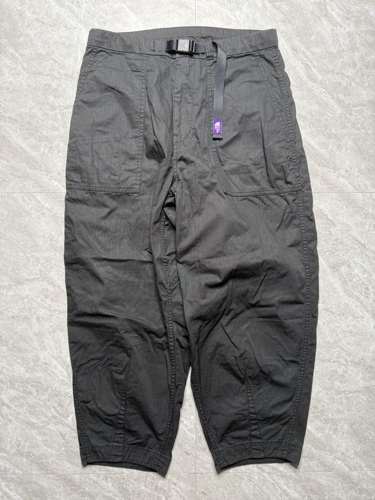 Nanamica × The North Face Purple Label Ripstop Wide Leg Cropped Pants Size US 30 / EU 46 - 1 Thumbnail