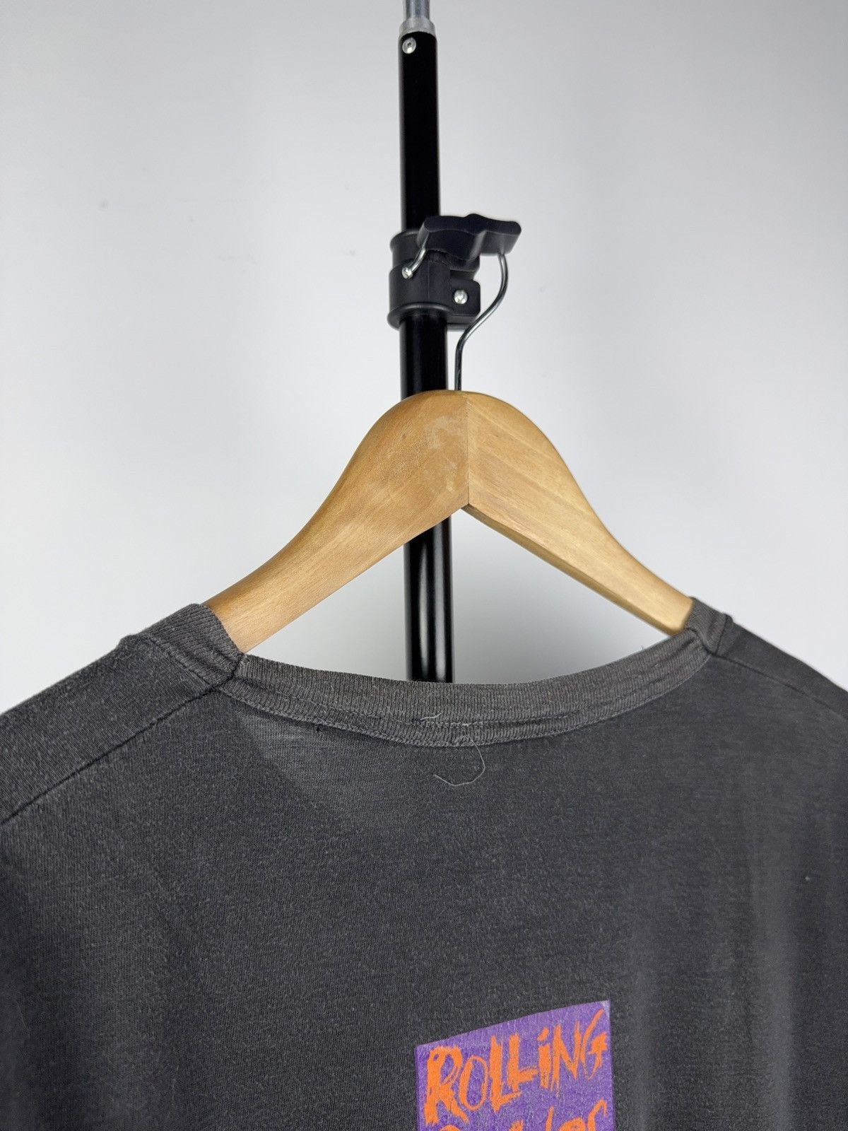 Band Tees × The Rolling Stones × Vintage Vintage 90's Faded The Rolling Stones 1990 Tour T-shirt Size US L / EU 52-54 / 3 - 11 Thumbnail