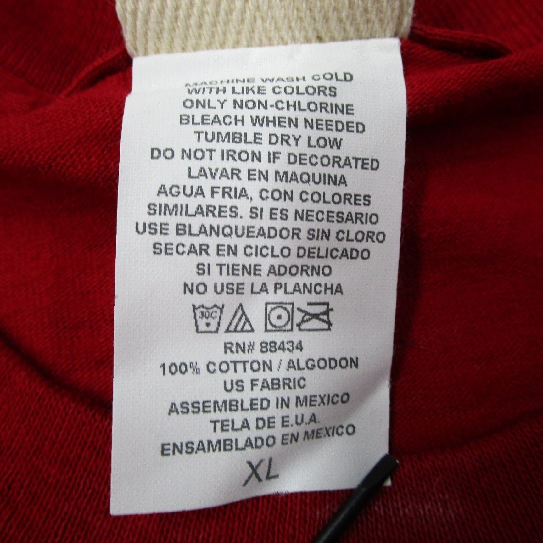 Disney VINTAGE Disney Kingdom Hearts Nightmare Before Christmas Red Shirt Men XL Sora Jack Y2K Size US XL / EU 56 / 4 - 3 Thumbnail