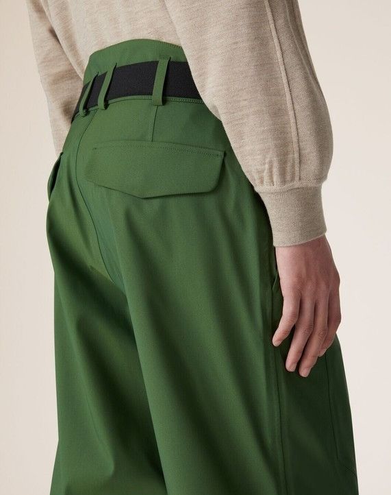 Loro Piana o1w1db10824 Ski Virgin Wool Pant in Green Size US 32 / EU 48 - 5 Thumbnail