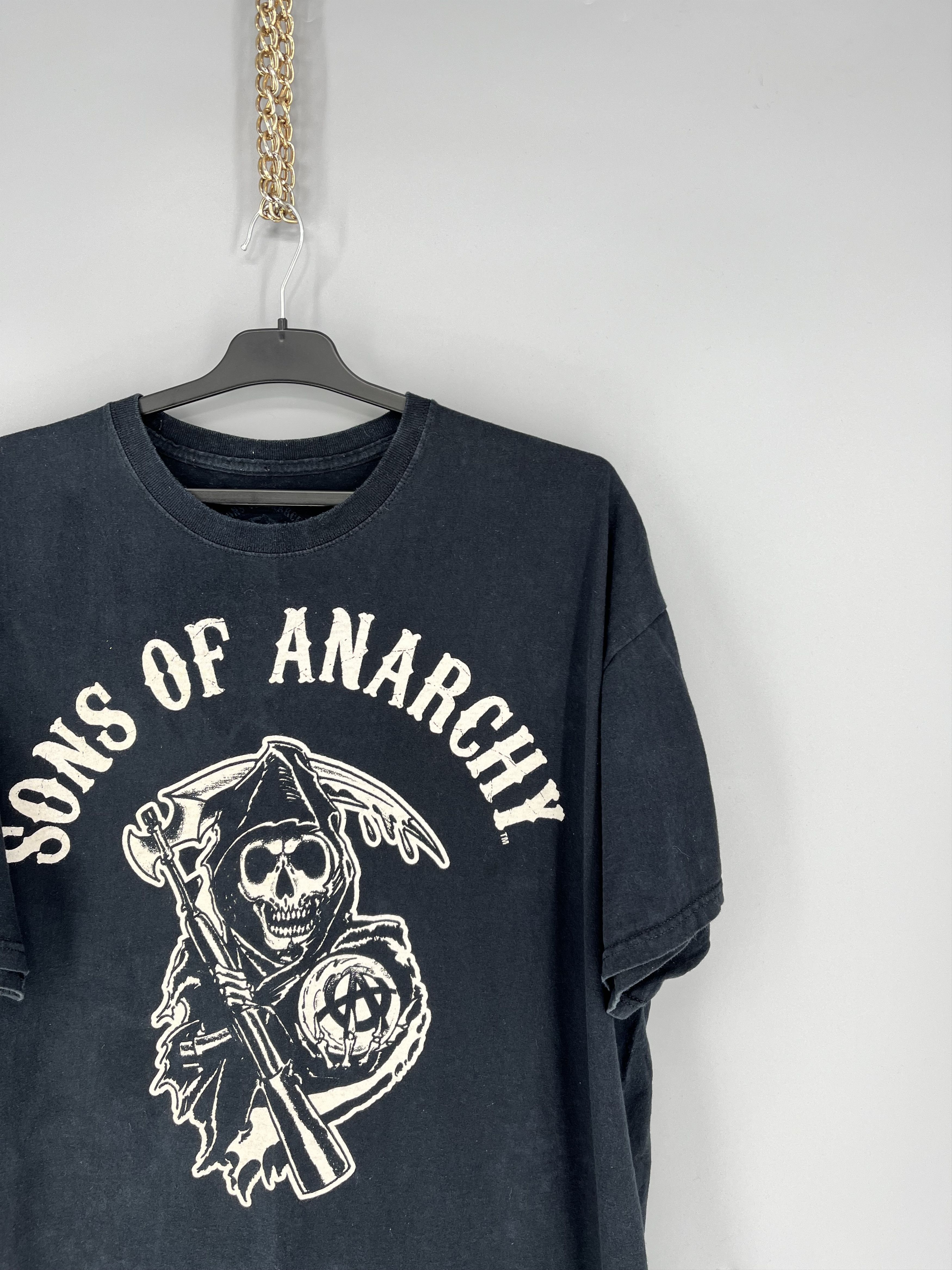 Band Tees Vintage SOA Sons Of Anarchy Vintage Band Graphic Tee Sz 2XL Size US XXL / EU 58 / 5 - 5 Thumbnail
