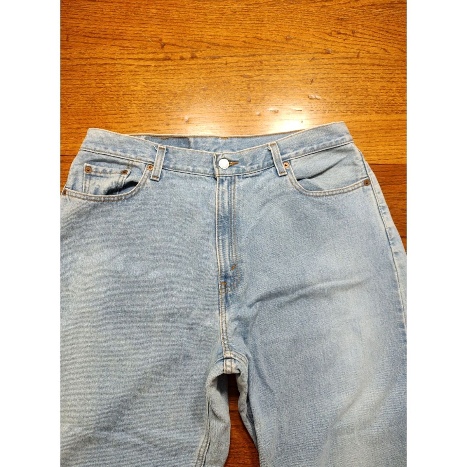 Levi's VINTAGE Levi's 560 Jeans Women 16 25 Cropped High Waist 90s Mom Loose Fit Denim Blue Jeans Womens Size 24" / US 00 / IT 34 - 7 Thumbnail