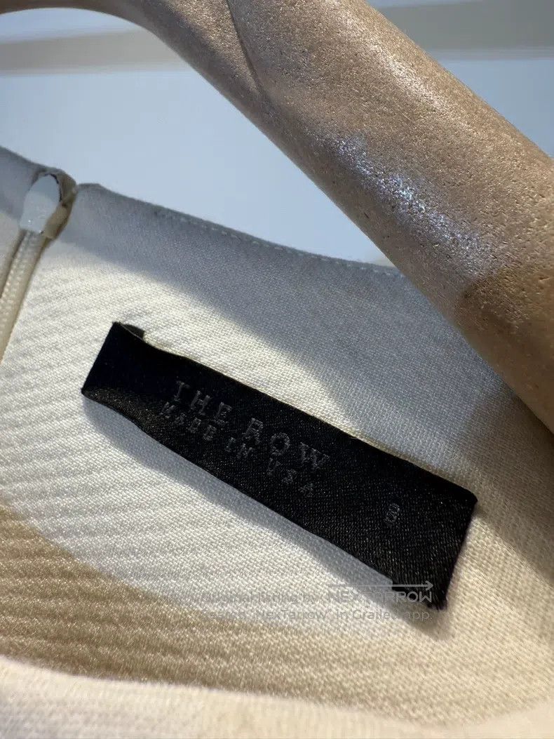 The Row The Row size 8 Beige Long Sleeve Dress Size M / US 6-8 / IT 42-44 - 2 Thumbnail