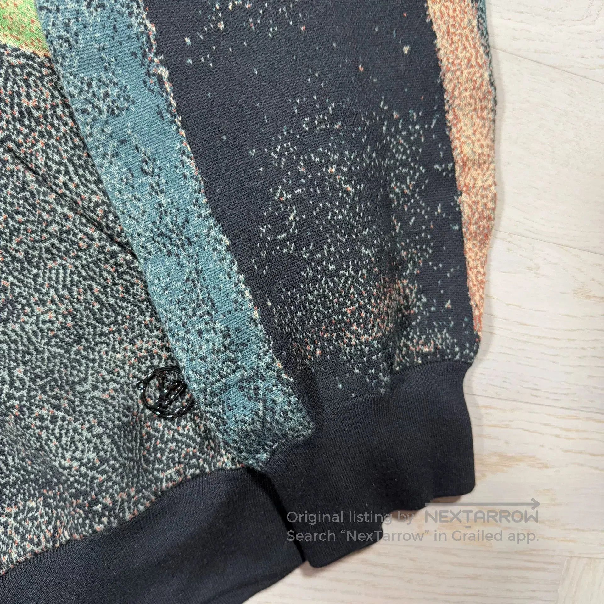 Visvim Louis Vuitton Colorblock Abstract Art Hoodie. Size US XL / EU 56 / 4 - 3 Thumbnail