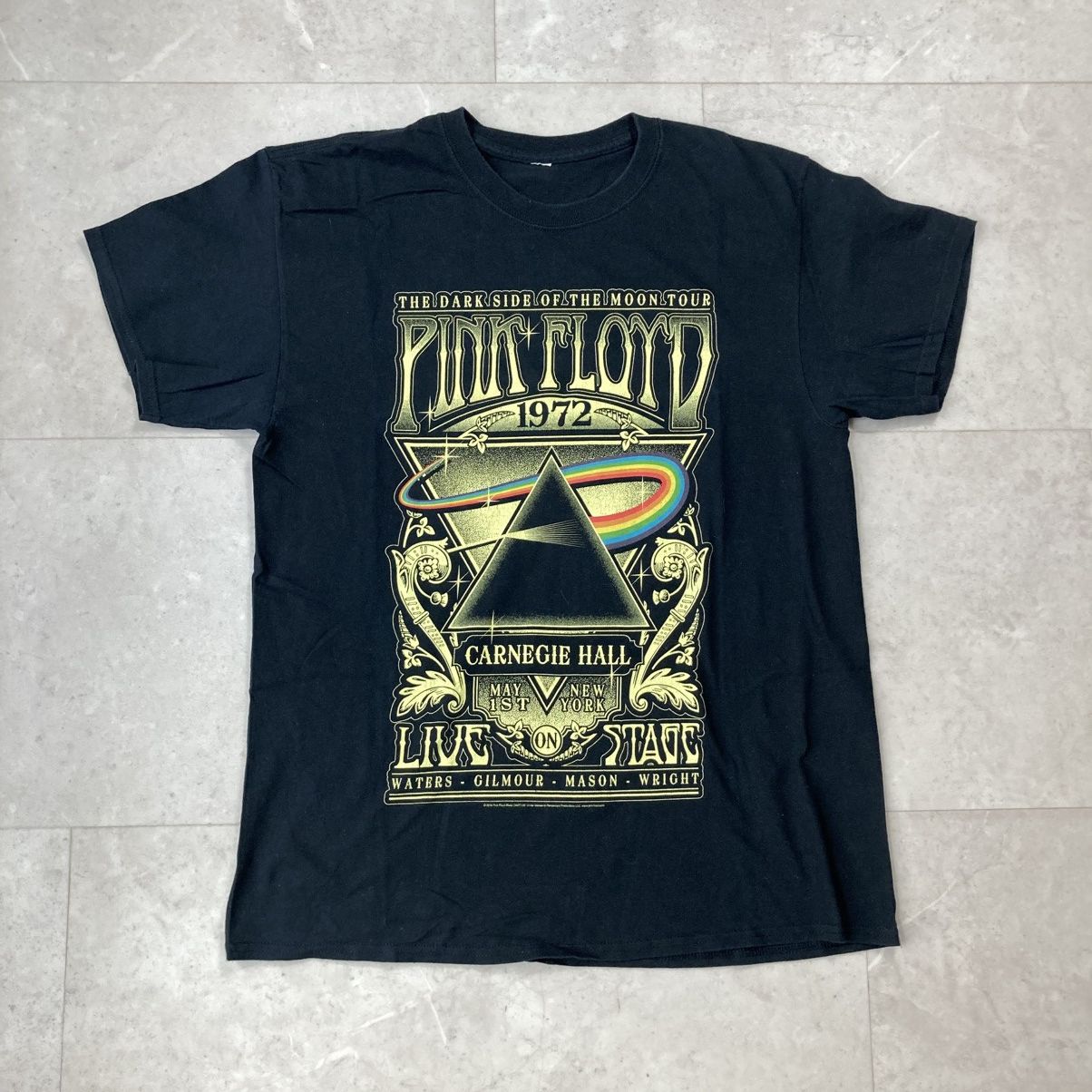 Band Tees pink floyd the dark side of the moon psychedelic rock band Size US L / EU 52-54 / 3 - 1 Thumbnail
