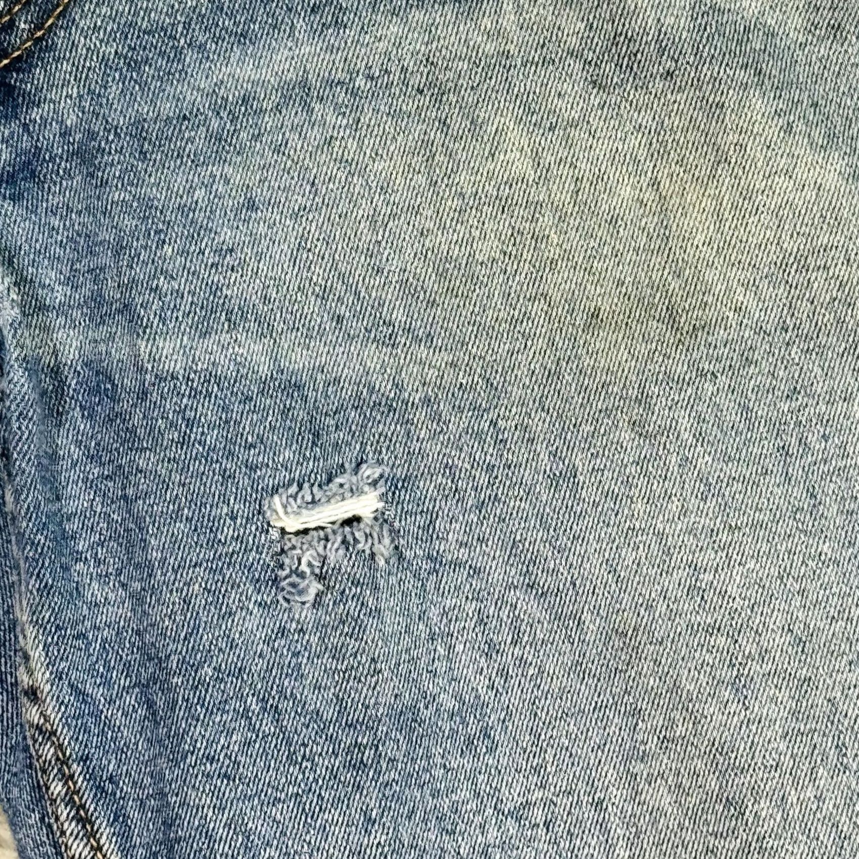 Levi's Levi's 501 Jeans Mens 34x32 Blue Medium Wash Straight Button Fly Stretch Denim Regular Fit Size US 34 / EU 50 - 6 Thumbnail