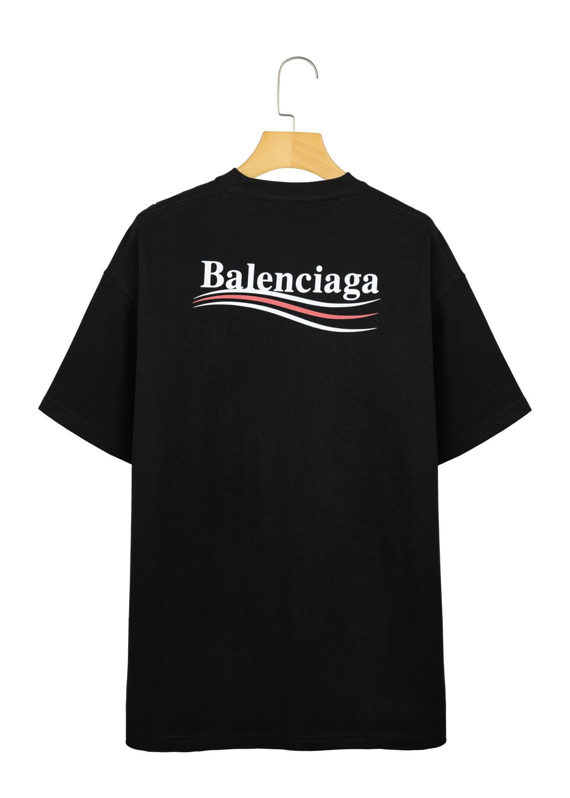 Balenciaga Political Campaign T Shirt Black